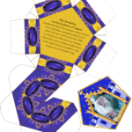 Harry Potter Paraphernalia: Chocolate Frogs Box Template Pertaining To Chocolate Frog Card Template