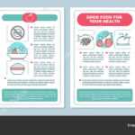 Healthy Nutrition Brochure Template Layout Dieting Program Intended For Nutrition Brochure Template