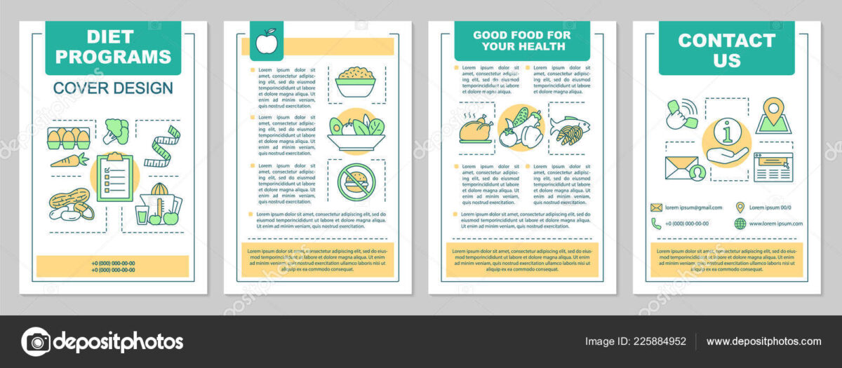 Nutrition Brochure Template - Best Business Templates