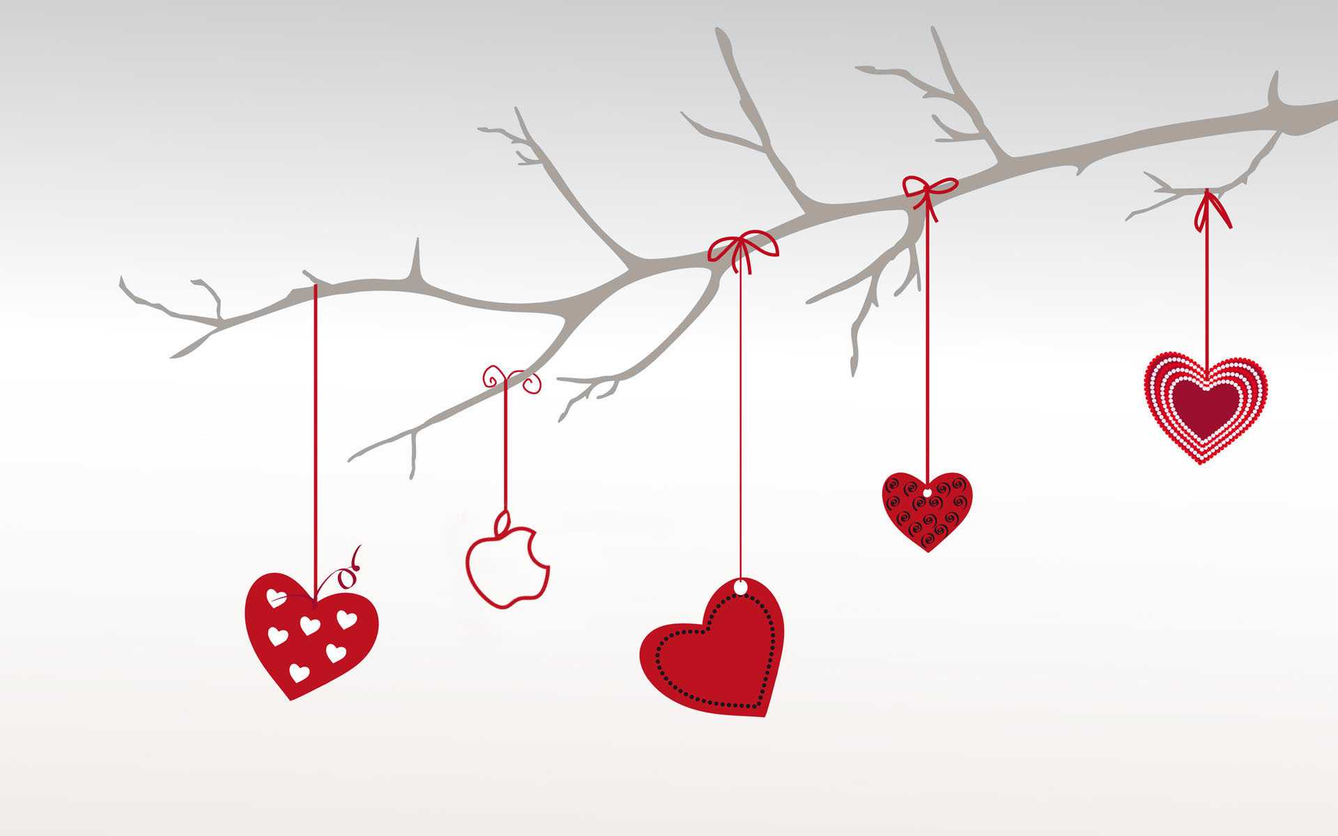 Heart Branch For Valentine Day Background For Powerpoint For Valentine Powerpoint Templates Free