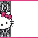 Hello Kitty Birthday Card Template – Malon.werob2016 Regarding Hello Kitty Birthday Card Template Free