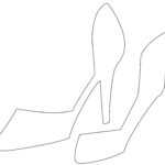 High Heel Drawing Template At Paintingvalley | Explore Regarding High Heel Template For Cards