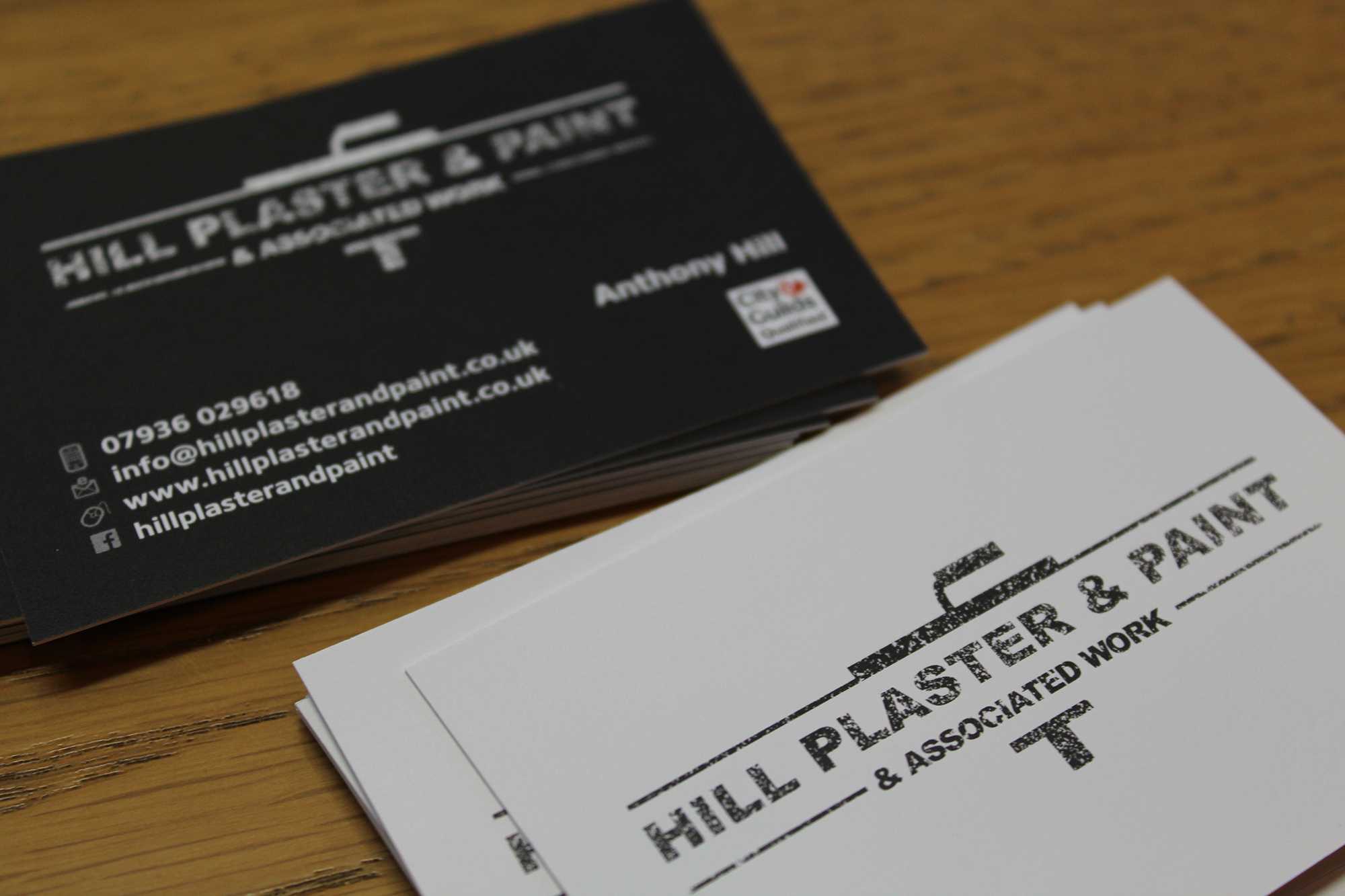 Hill Plaster And Paint Business Cards – Rockover Design In Plastering Business Cards Templates