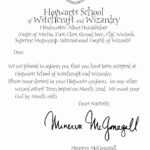 Hogwarts Acceptance Letter Template Microsoft Word – Oflu Regarding Harry Potter Certificate Template