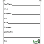 Horse Stall Card Template - Fill Online, Printable, Fillable for Horse Stall Card Template