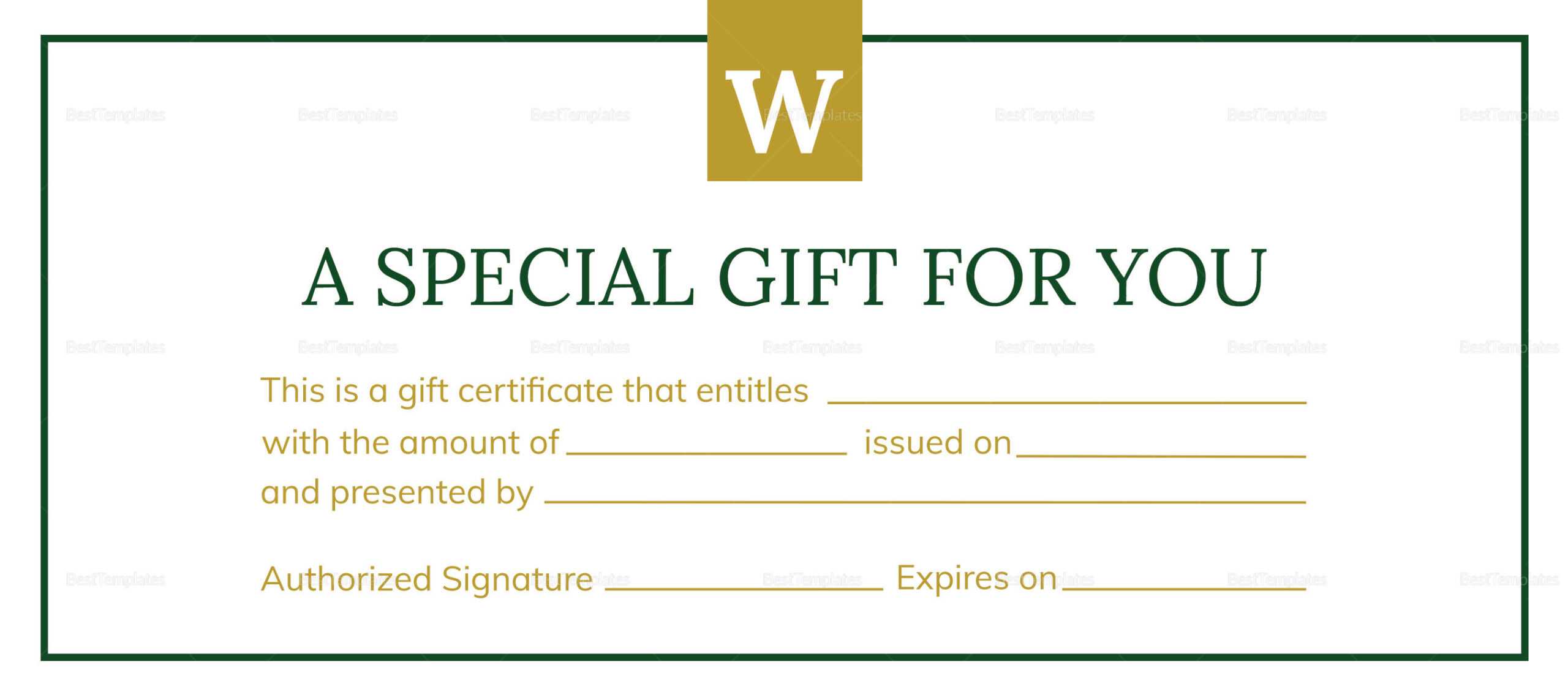 Hotel Gift Certificate Template Regarding Gift Certificate Template Indesign
