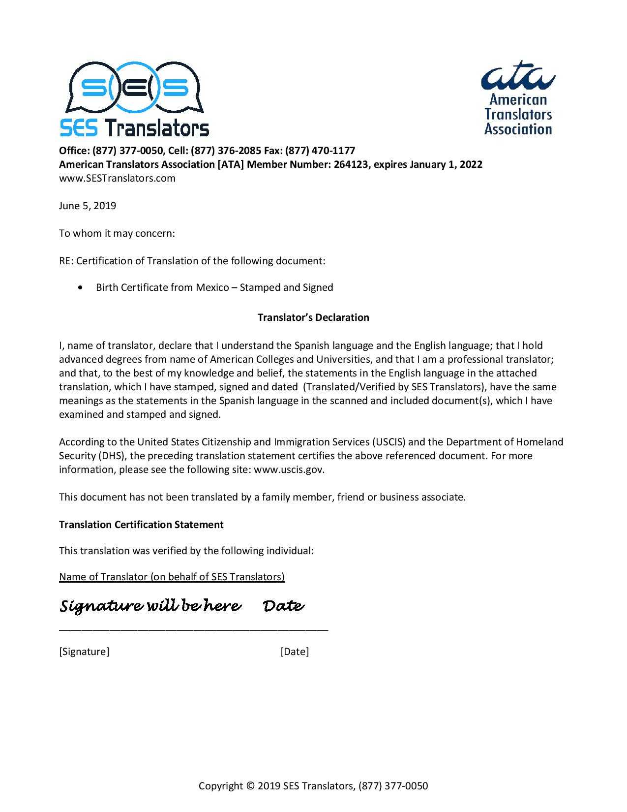 How To Apostille And Translate Documents For Ecuador | Ses Inside Mexican Marriage Certificate Translation Template