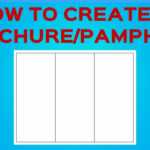 How To Create A Brochure/pamphlet On Google Docs With Brochure Template Google Drive