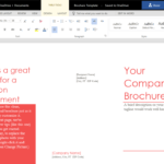 How To Create A Trifold Brochure In Word Online In Brochure Template On Microsoft Word
