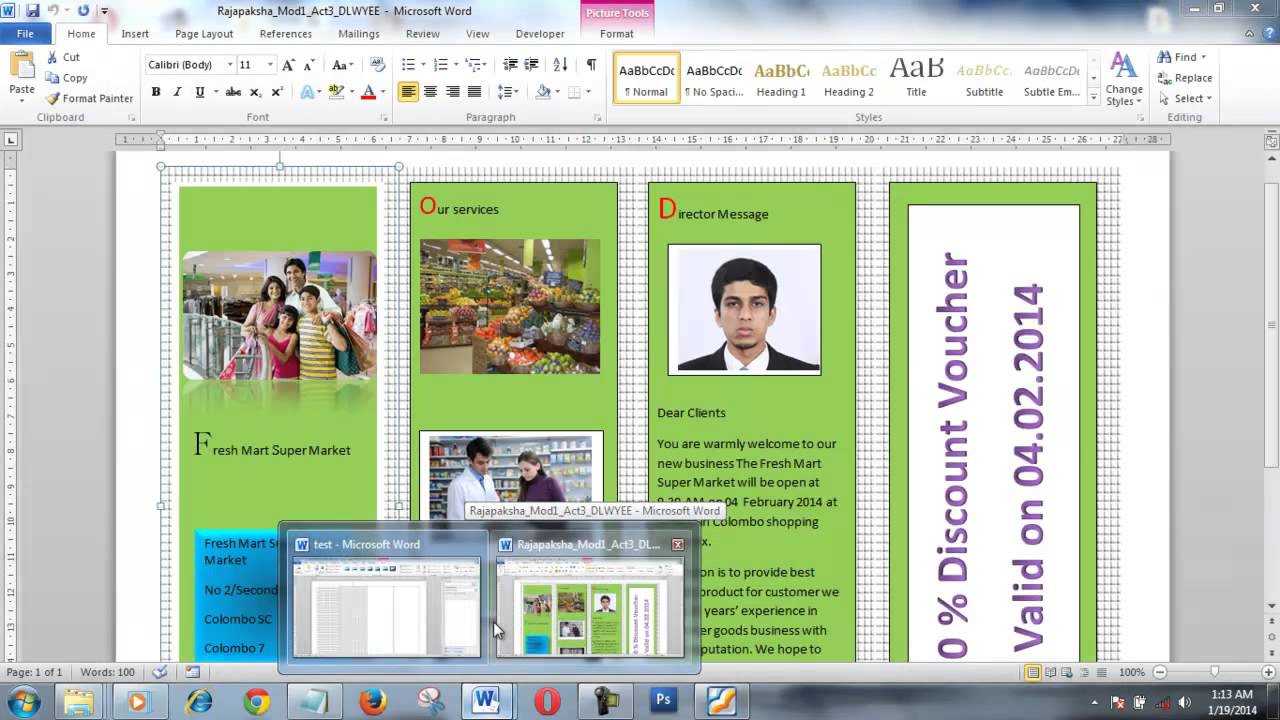 How To Create Brochure Using Microsoft Word Within Few Minutes Intended For Ms Word Brochure Template