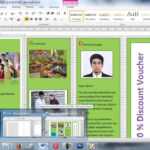 How To Create Brochure Using Microsoft Word Within Few Minutes Regarding Office Word Brochure Template