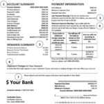 How To Read Your Credit Card Statement Regarding Credit Card Statement Template