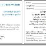 I Want To Build An Online Pledge Form For Free Pledge Card Template