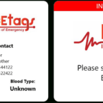Ice Wallet Card | Full Size Icetags | Free Uk Delivery In Medical Alert Wallet Card Template