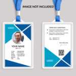 Id Card Template Portrait Free Vector Art - (89,101 Free in Portrait Id Card Template