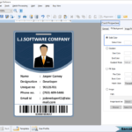 Identity Card Software Design Student Employee Faculty Photo Throughout Faculty Id Card Template