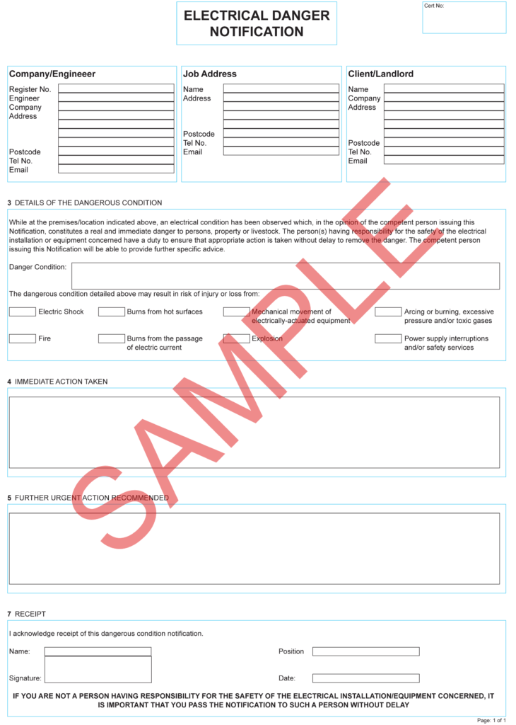 Residential Wiring Certificate