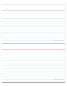 Index Card Template | E-Commercewordpress intended for 5 By 8 Index Card Template