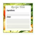 Index Card Template Free Recipe For Mac Pages Blank Inside Index Card Template For Pages