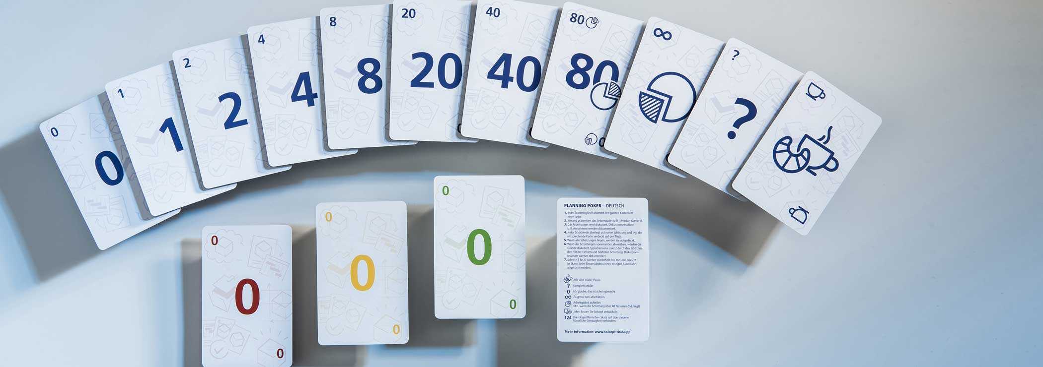 Instructions For Planning Poker With Planning Poker Cards Template