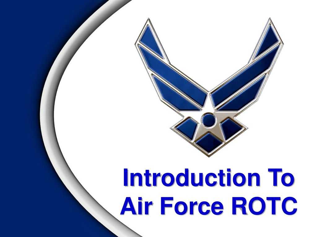 Introduction To Air Force Rotc – Ppt Download Throughout Air Force Powerpoint Template