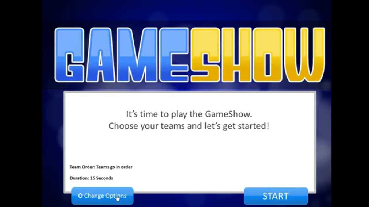 Introduction To The Powerpoint Gameshow Template for Quiz Show Template Introduction To The Powerpoint Gameshow Template for Quiz Show Template
