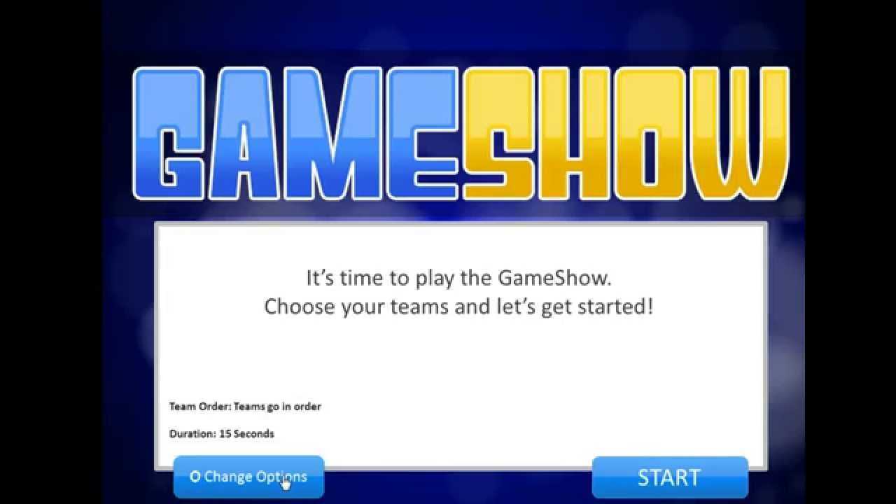 Introduction To The Powerpoint Gameshow Template For Quiz Show Template Powerpoint