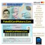 Italy Id Card Template Psd Editable Fake Download In Fake Social Security Card Template Download