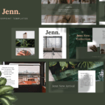 Jenn Powerpoint Templateuiplus On Dribbble Inside Presentation Zen Powerpoint Templates