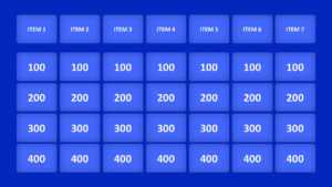Jeopardy Game Powerpoint Templates with regard to Jeopardy Powerpoint Template With Score