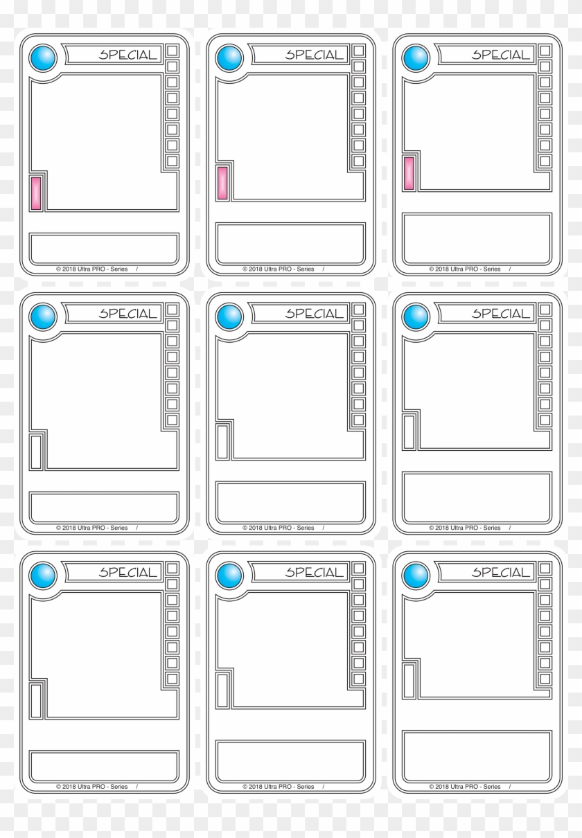 Jpg – Template Trading Cards Games, Hd Png Download Regarding Trading Cards Templates Free Download