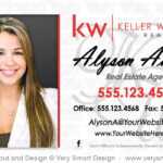 Keller Williams Realty Business Cards Templates For Kw Realtors 5D With Regard To Keller Williams Business Card Templates