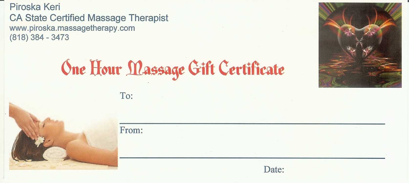 Kleurplaten: Massage Gift Certificate Templates Free Inside Massage Gift Certificate Template Free Printable