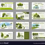 Landscape Design Studio Business Card Template In Gardening Business Cards Templates