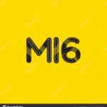Letter And Digit M16 Logo — Stock Vector © Brainbistro Inside Mi6 Id Card Template