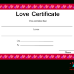 Love Certificate Templates ] – Free Printable Love Inside Love Certificate Templates