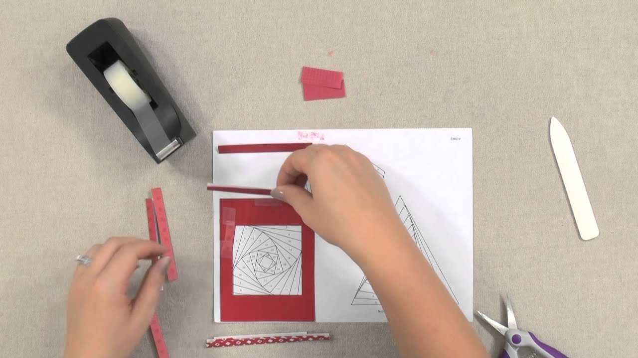 Make Cards With Iris Folding Techniques — An Annie's Paper Craft Tutorial Regarding Iris Folding Christmas Cards Templates