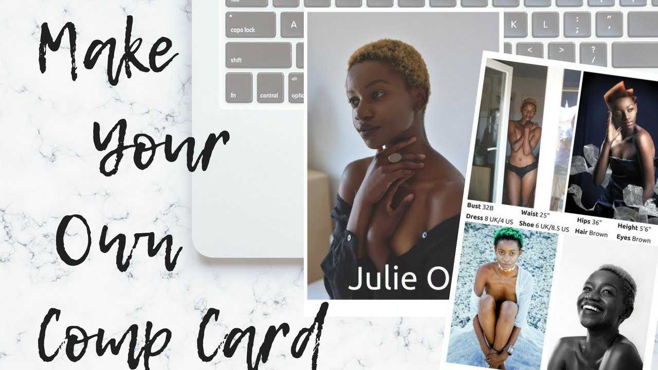 Make Your Own Model Comp Card ◊ Frameambition Within Free Model Comp Card Template