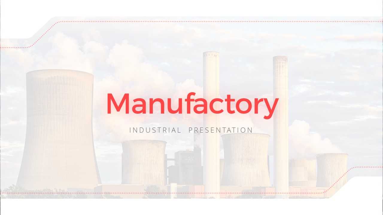 Manufactory Industry Powerpoint Template Regarding Nuclear Powerpoint Template