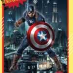 Marvel Trading Cards On Behance Intended For Superhero Trading Card Template