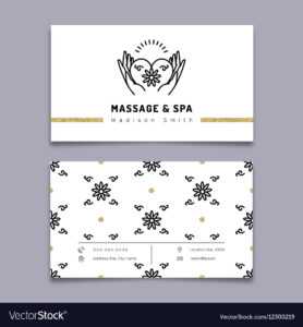 Massage And Spa Therapy Business Card Template pertaining to Massage Therapy Business Card Templates