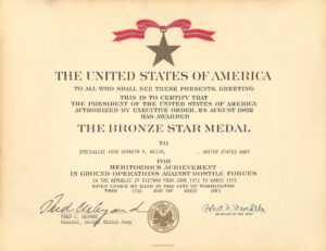 Medals in Army Good Conduct Medal Certificate Template