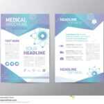 Medical Brochure – Leaflet Stock Vector. Illustration Of In Online Brochure Template Free