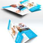 Medical Care And Hospital Trifold Brochure Template Free Psd With Cleaning Brochure Templates Free