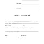 Medical Certificate Form – Fill Online, Printable, Fillable With Regard To Free Fake Medical Certificate Template