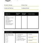 Middle School Report Card – Templatescanva Inside Middle School Report Card Template