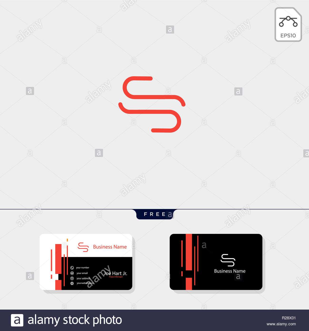 Minimal S Or Ss Initial Logo Template Vector Illustration Pertaining To Ss Card Template