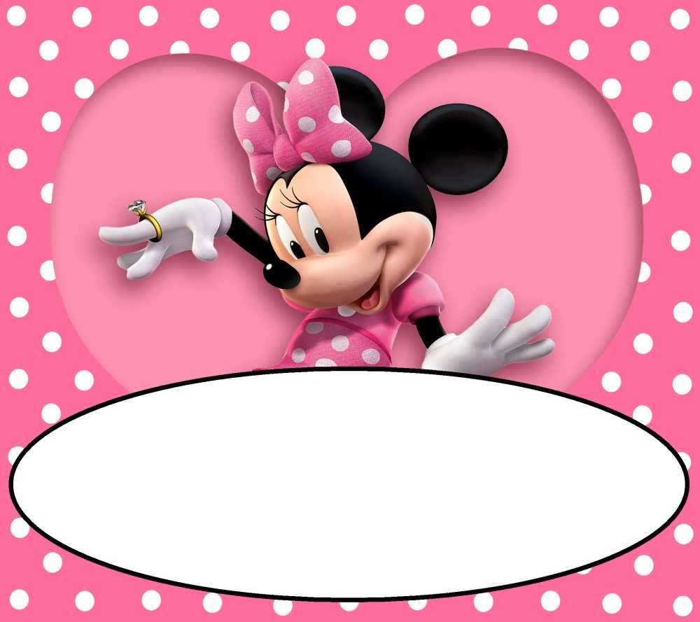 Minnie Mouse Free Printable Invitation Templates For Minnie Mouse Card Templates