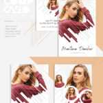 Model Comp Card Corporate Identity Template Pertaining To Comp Card Template Psd