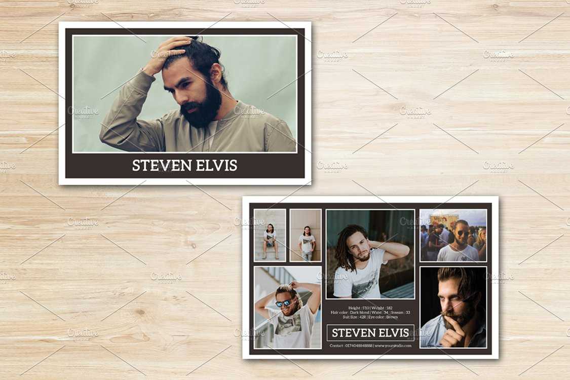 Model Comp Card – V924 – Sistec Pertaining To Free Comp Card Template